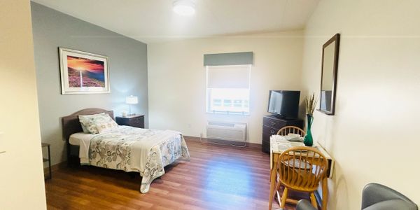 Private resident room at Norbert Personal Care in Overbrook Pittsburgh
