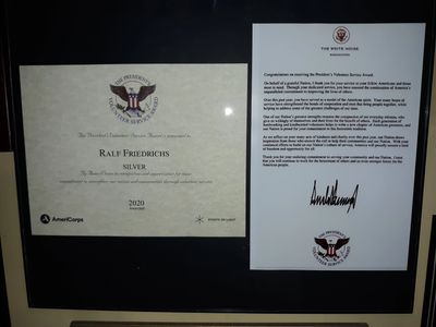 Presidential Certificate and Presidential Letter