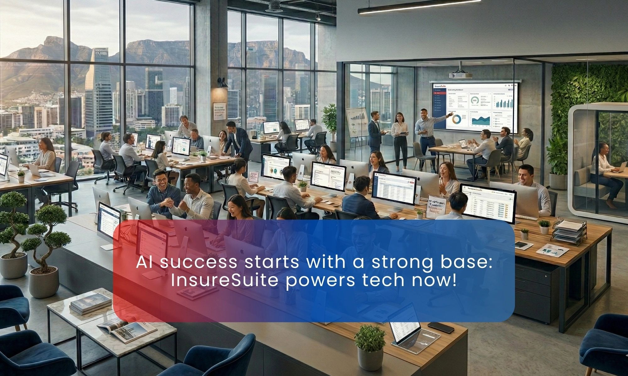 AI success starts with a strong base:InsureSuite powers tech now!
