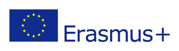 Erasmus+ logo with European Union flag and text.