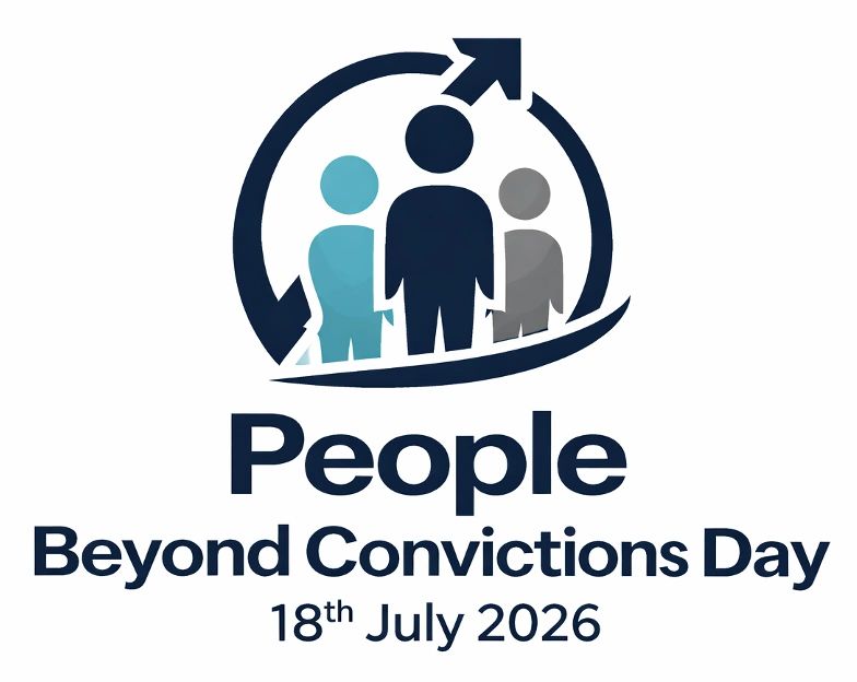 Logo for People Beyond Convictions Day on 18th July 2026.