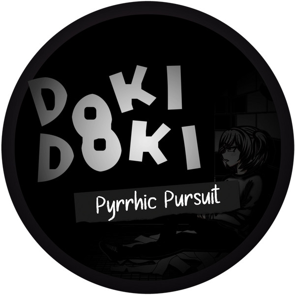 Doki Doki Pyrrhic Pursuit logo.