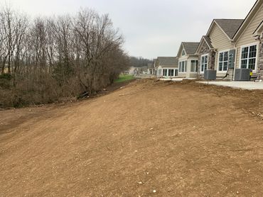 Steep Yard Grade