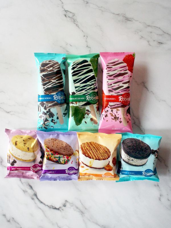 Roonies Ice Cream novelties, ice cream bars, ice cream sandwiches, Utah ice cream, 
