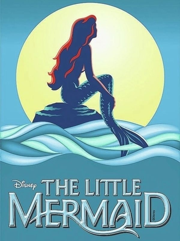 A poster for Disney's The Little Mermaid