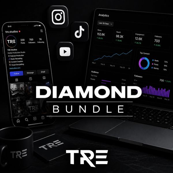 Diamond Bundle social media and analytics setup by TRE.