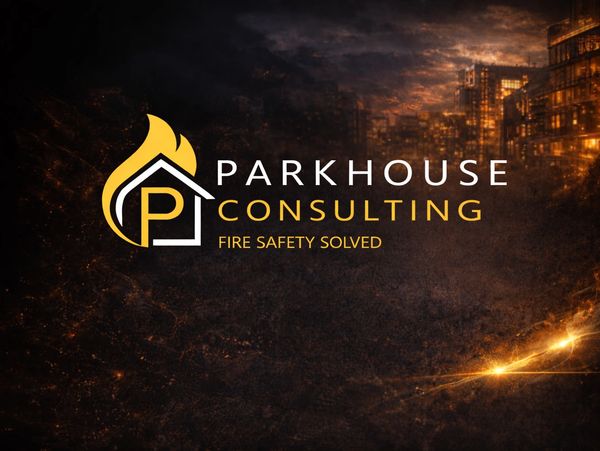 Logo of Parkhouse Consulting focusing on fire safety solutions.