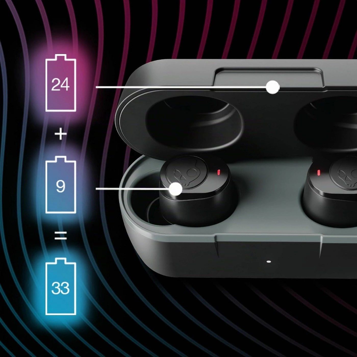 Audífonos Skullcandy Jib True 2 Negro vista 7