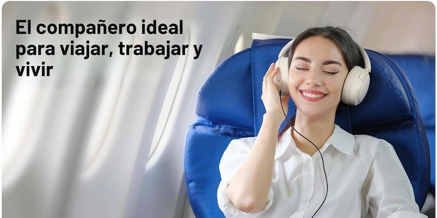 Diadema EDIFIER V80 Blanco Marfil vista 6
