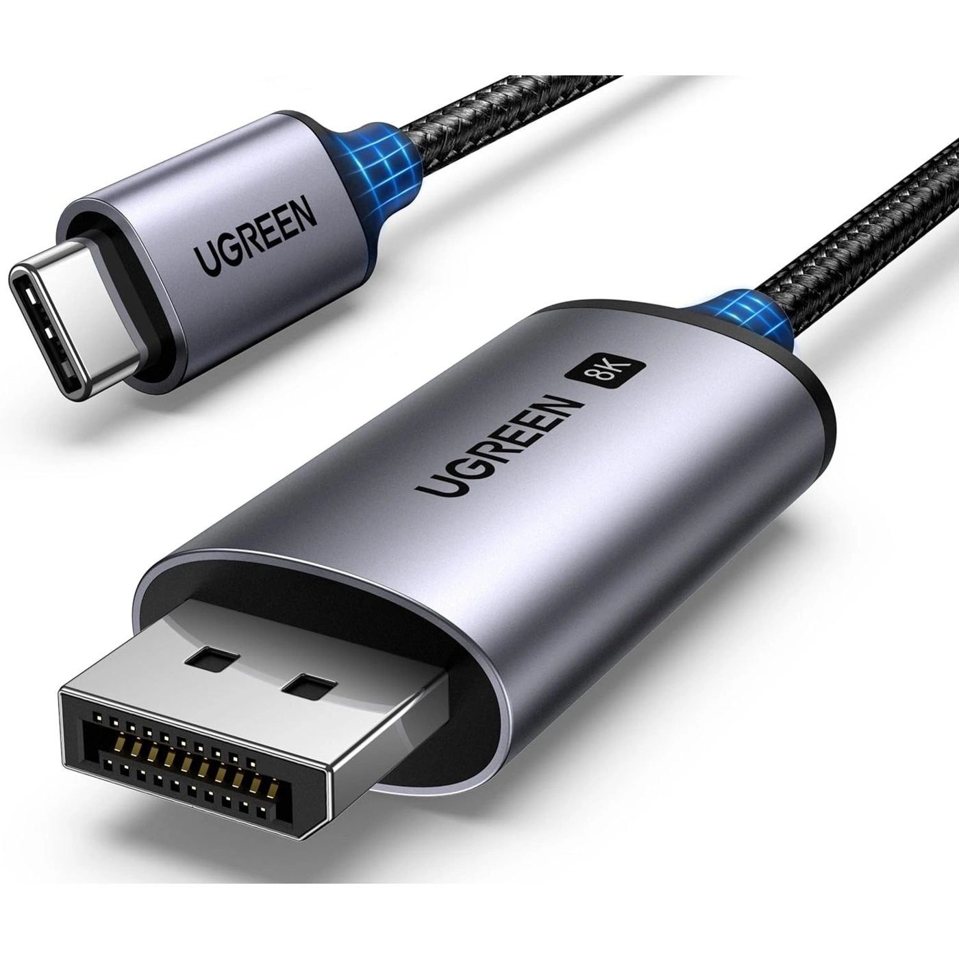 Cable USB-C a DisplayPort 1.4 8K Gamer