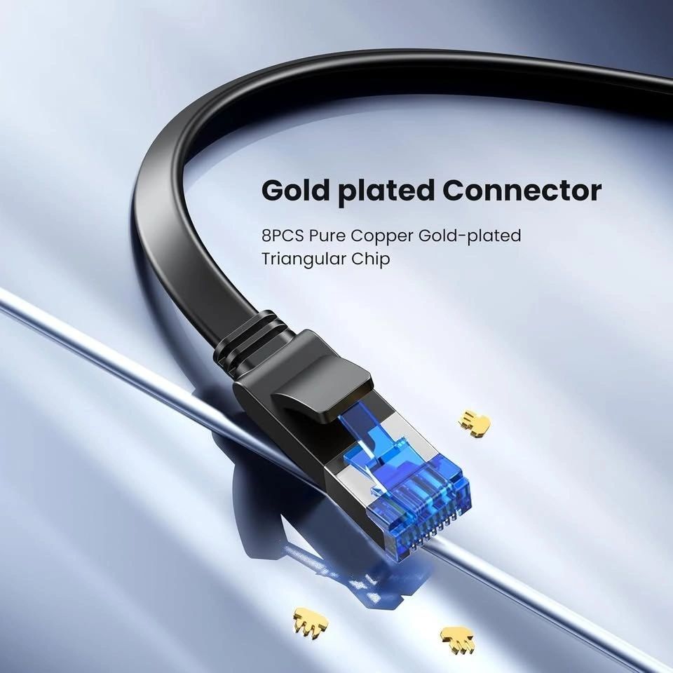 Cable de Red Ethernet UGREEN Cat 8 Plano 3 m vista 4