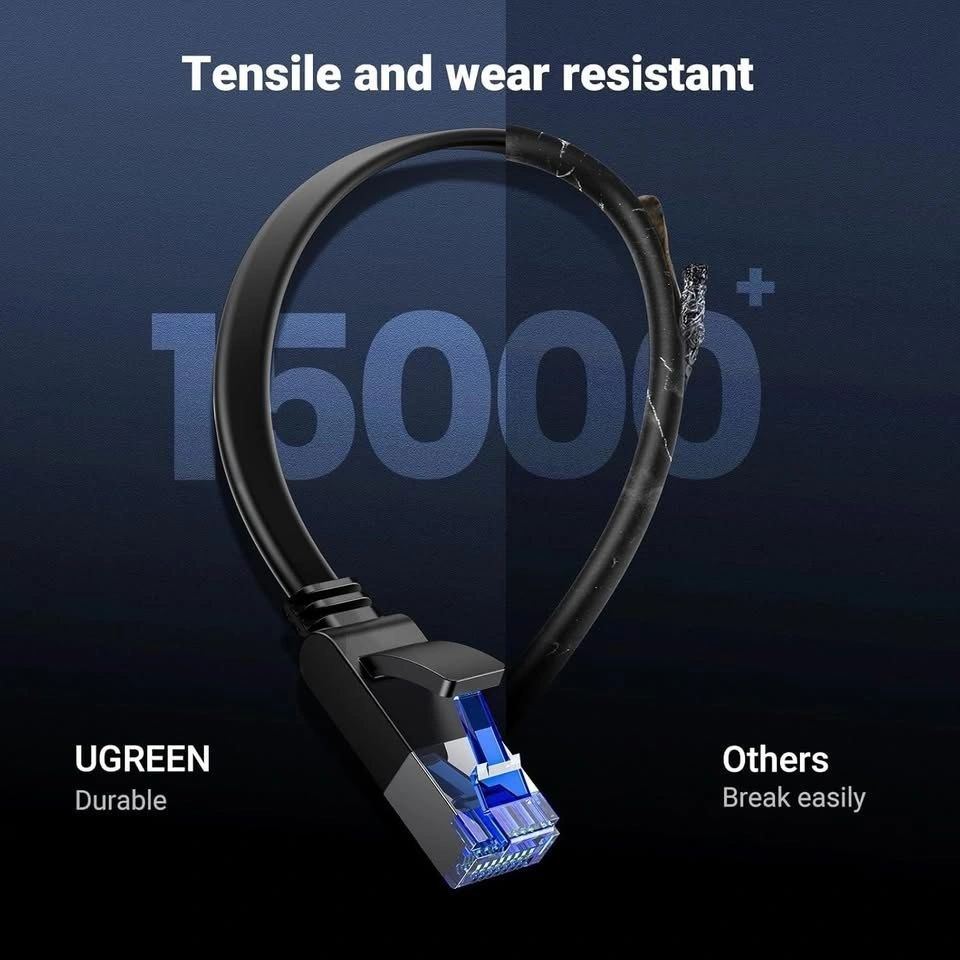 Cable de Red Ethernet UGREEN Cat 8 Plano 3 m vista 6
