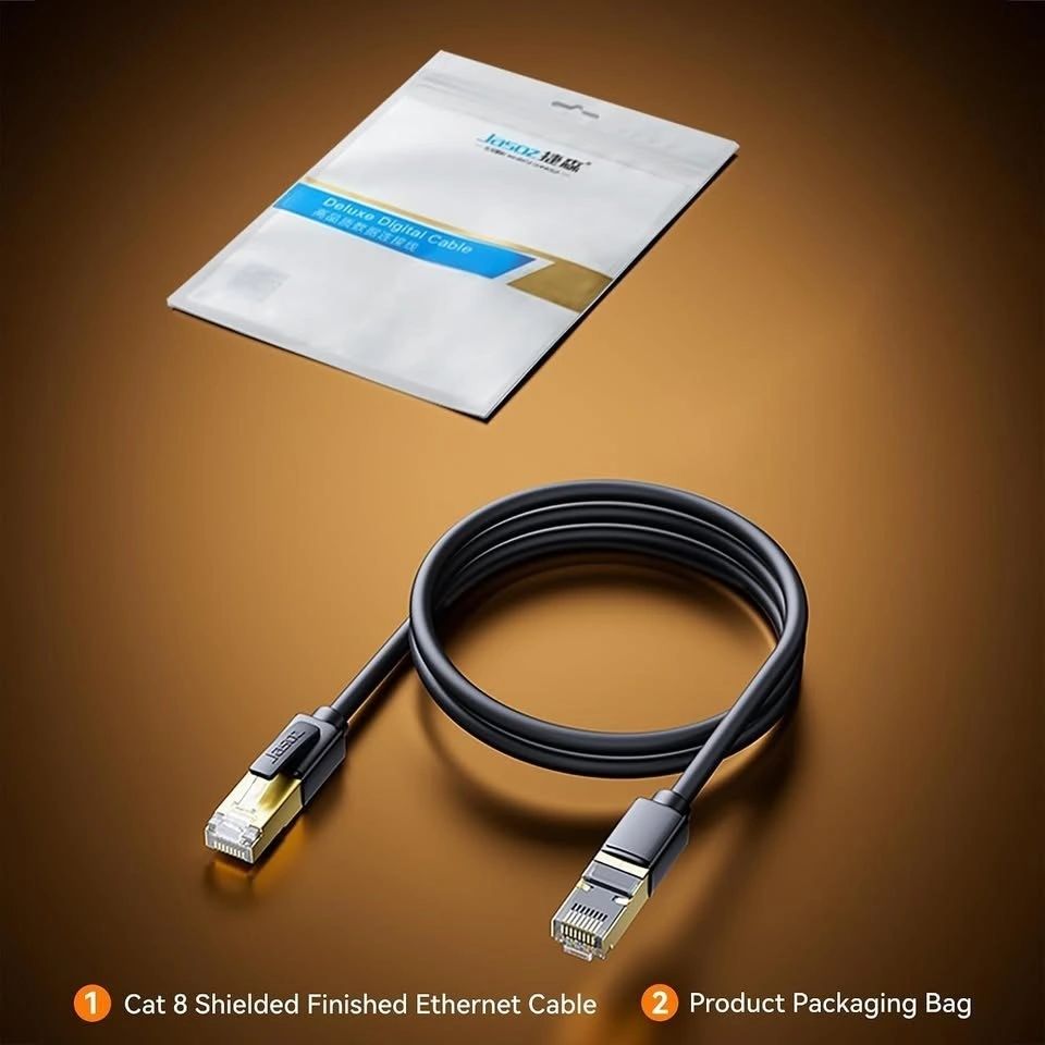 Cable de Red Ethernet DIAMONDTIGER Cat 8 Blindado 3 m vista 7
