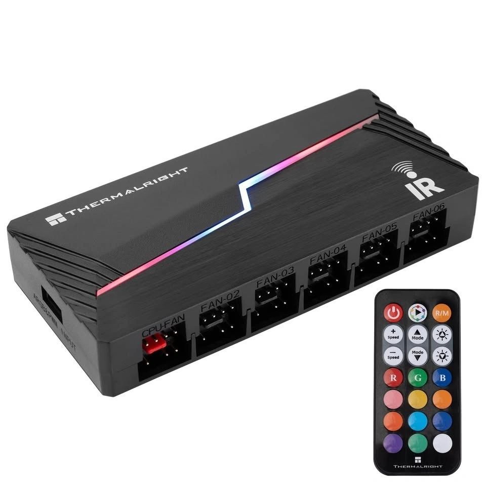Controlador Hub ARGB Thermalright X12 IR para 12 Ventiladores