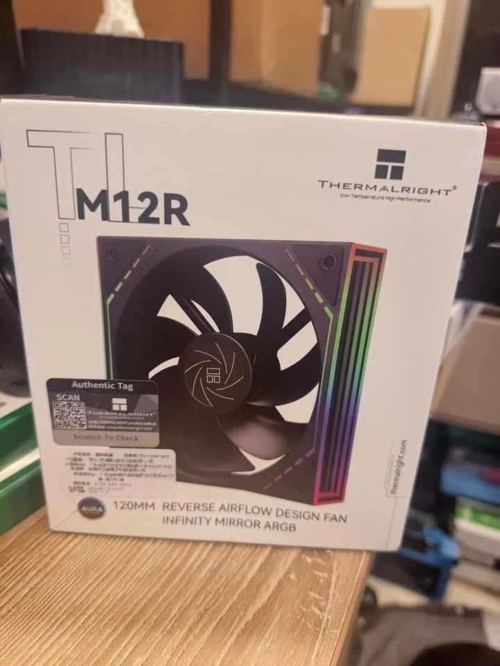 Ventilador ARGB Thermalright TL-M12R Espejo Infinito Negro (Unidad) vista 2
