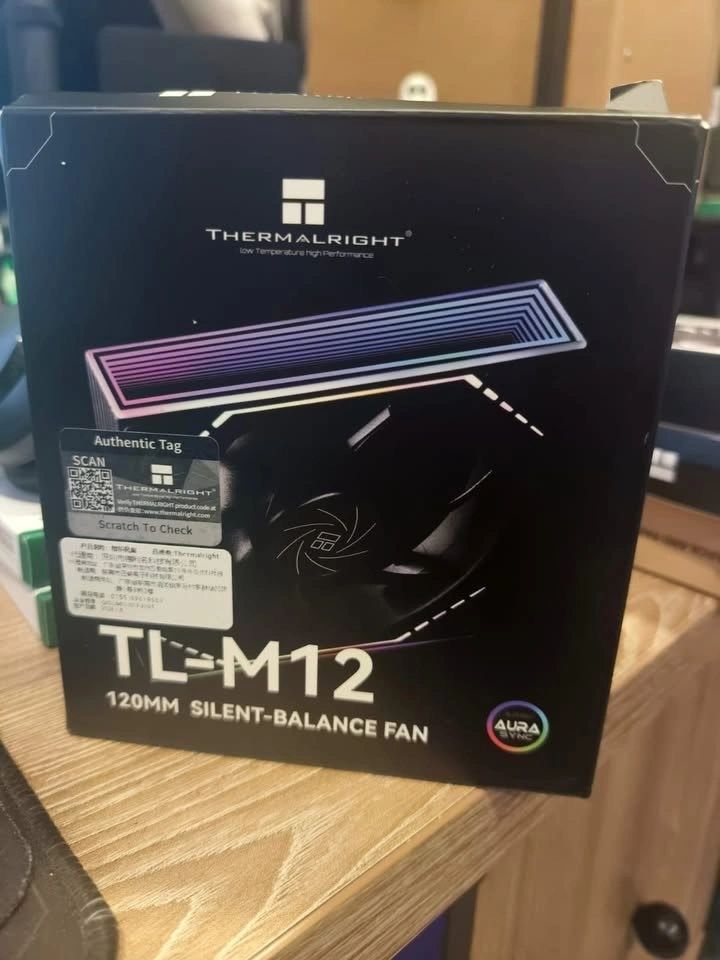 Ventilador ARGB Thermalright TL-M12 Espejo Infinito Negro (Unidad) vista 2