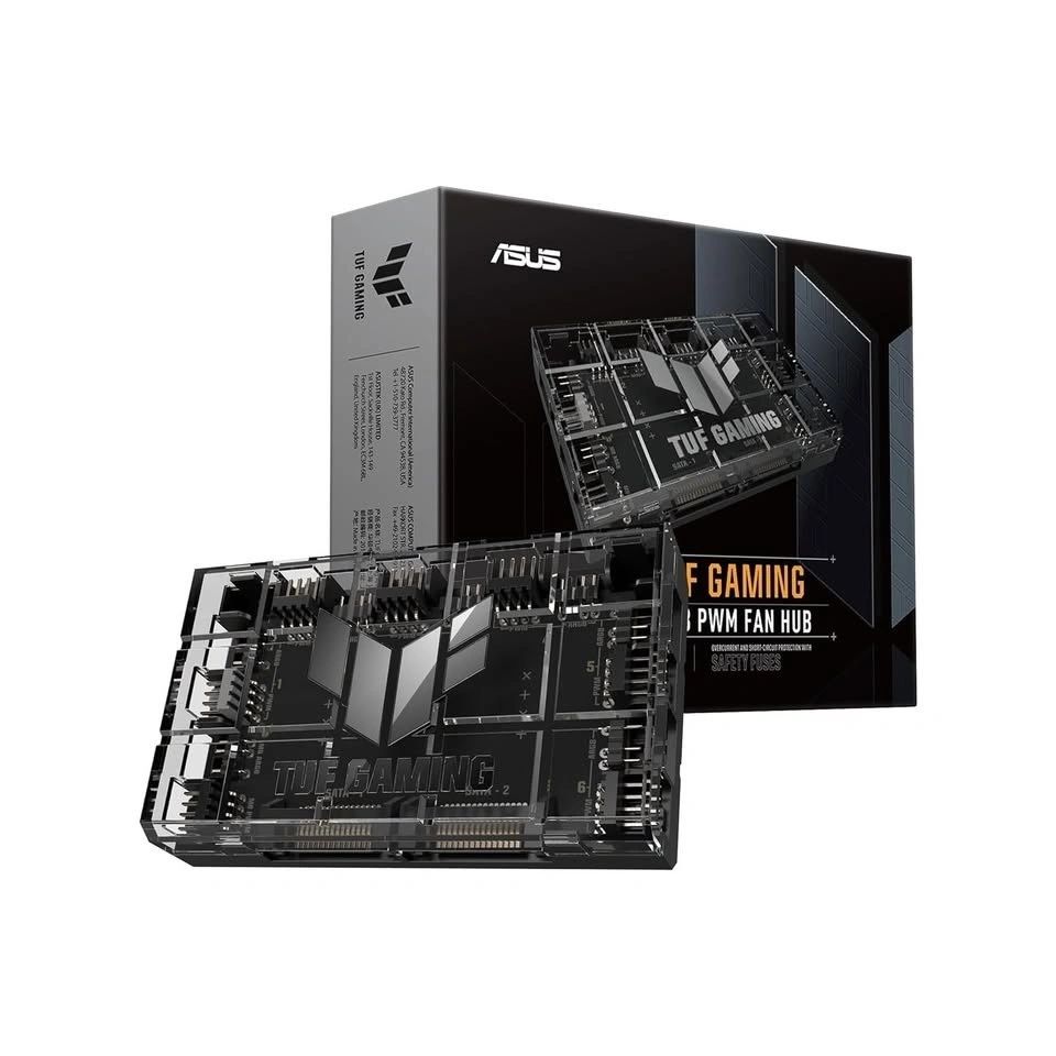 Controlador ASUS TUF Gaming para 6 Ventiladores ARGB PWM Magnético