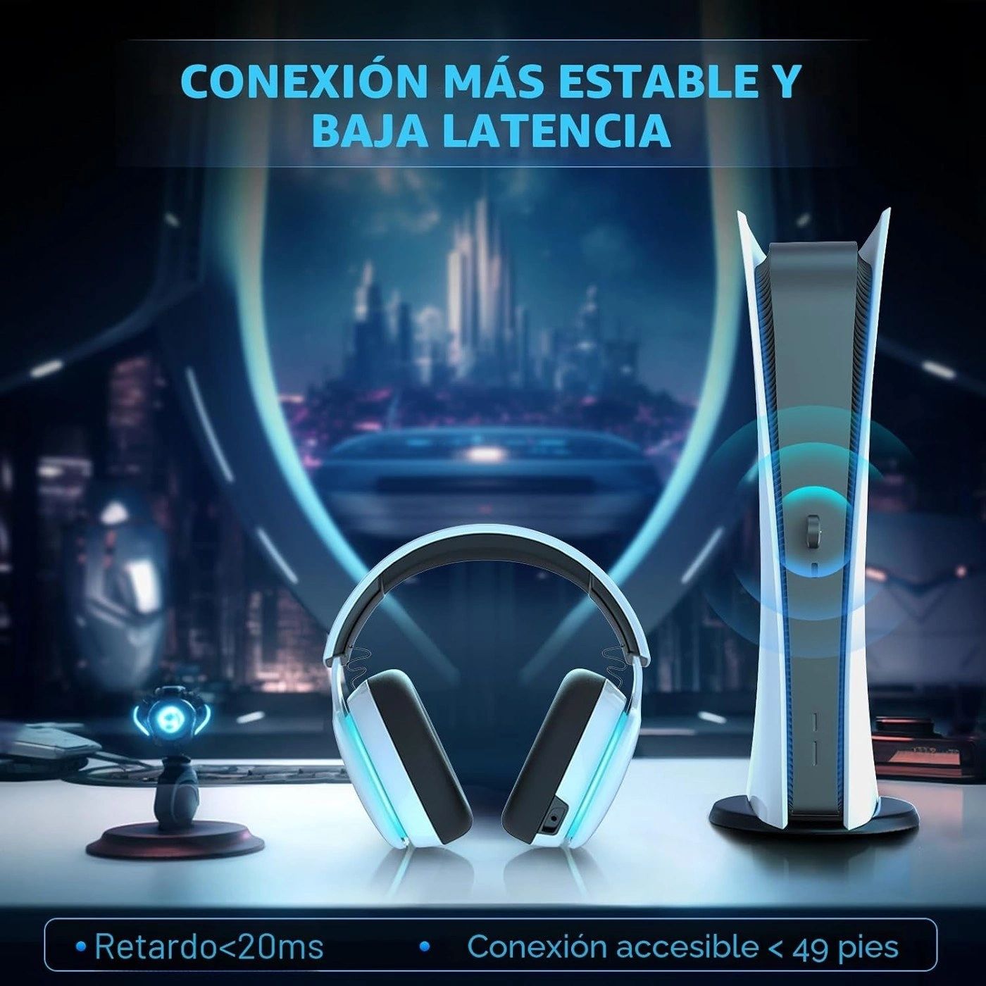 Diadema Gtheos Captain 300 Blanca vista 5