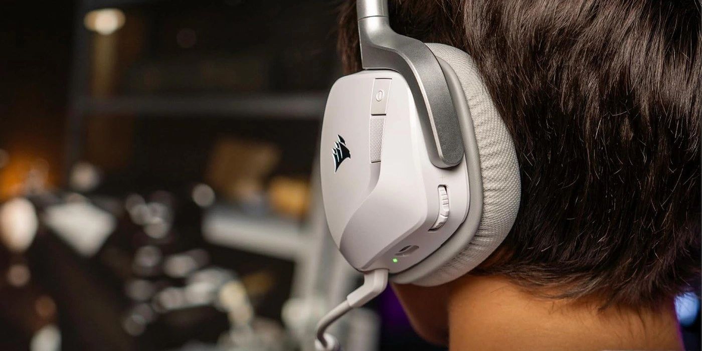 Diadema CORSAIR VOID Wireless v2 Blanca vista 4
