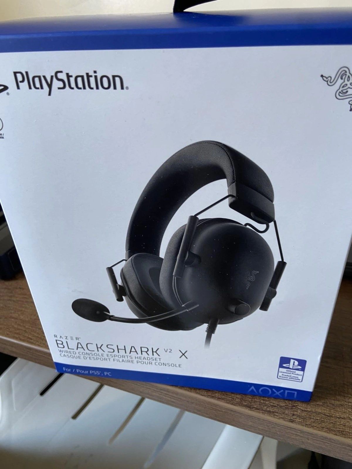 Diadema Razer BlackShark V2 X Negra vista 3
