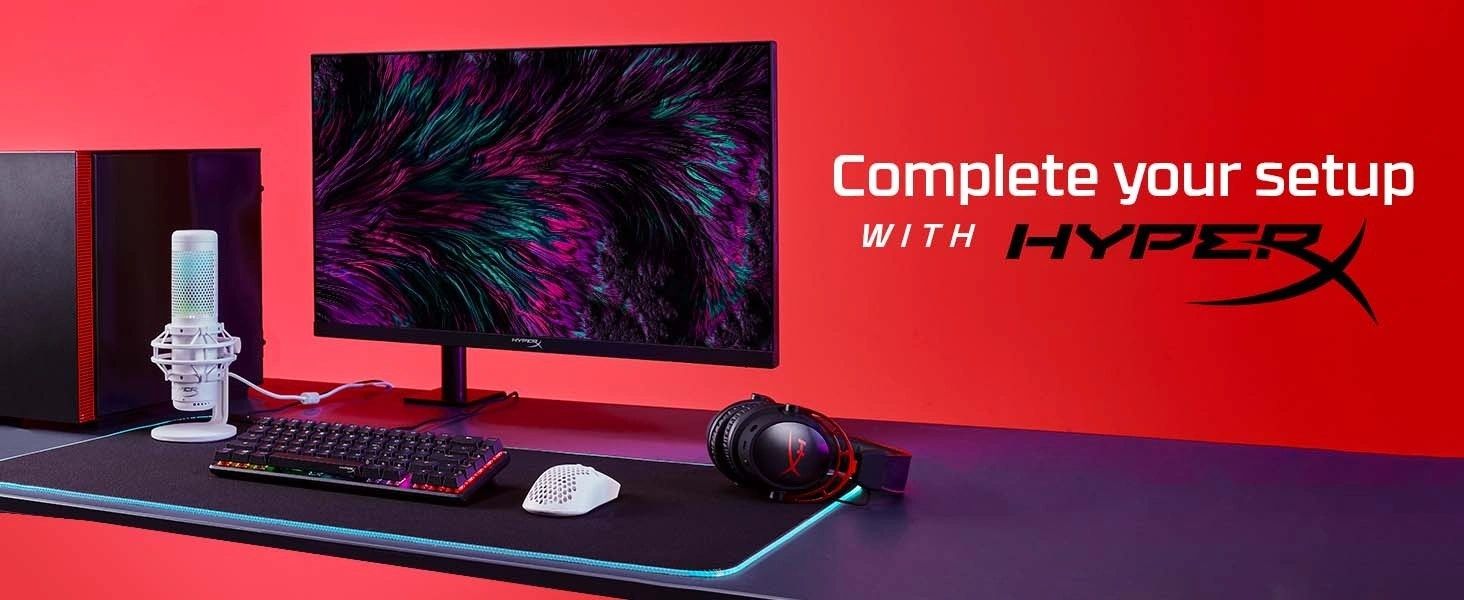 Diadema HyperX Cloud II Roja vista 2
