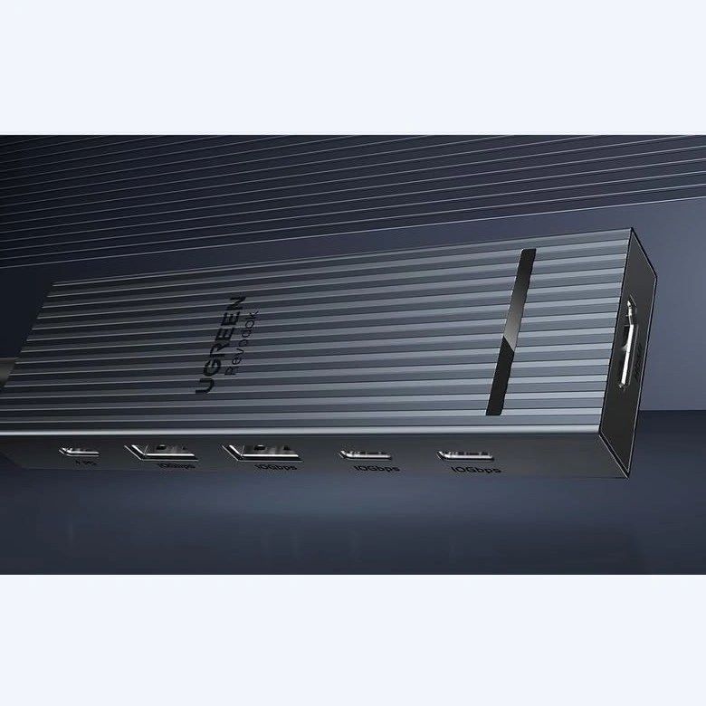 Hub USB-C UGREEN Revodok Pro 6 en 1 vista 4