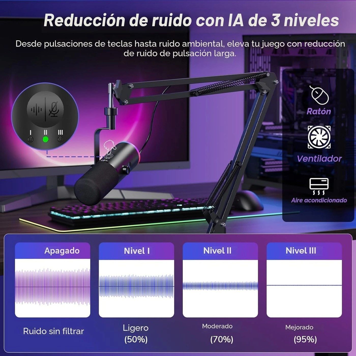 Kit TONOR TD510 con Brazo vista 5
