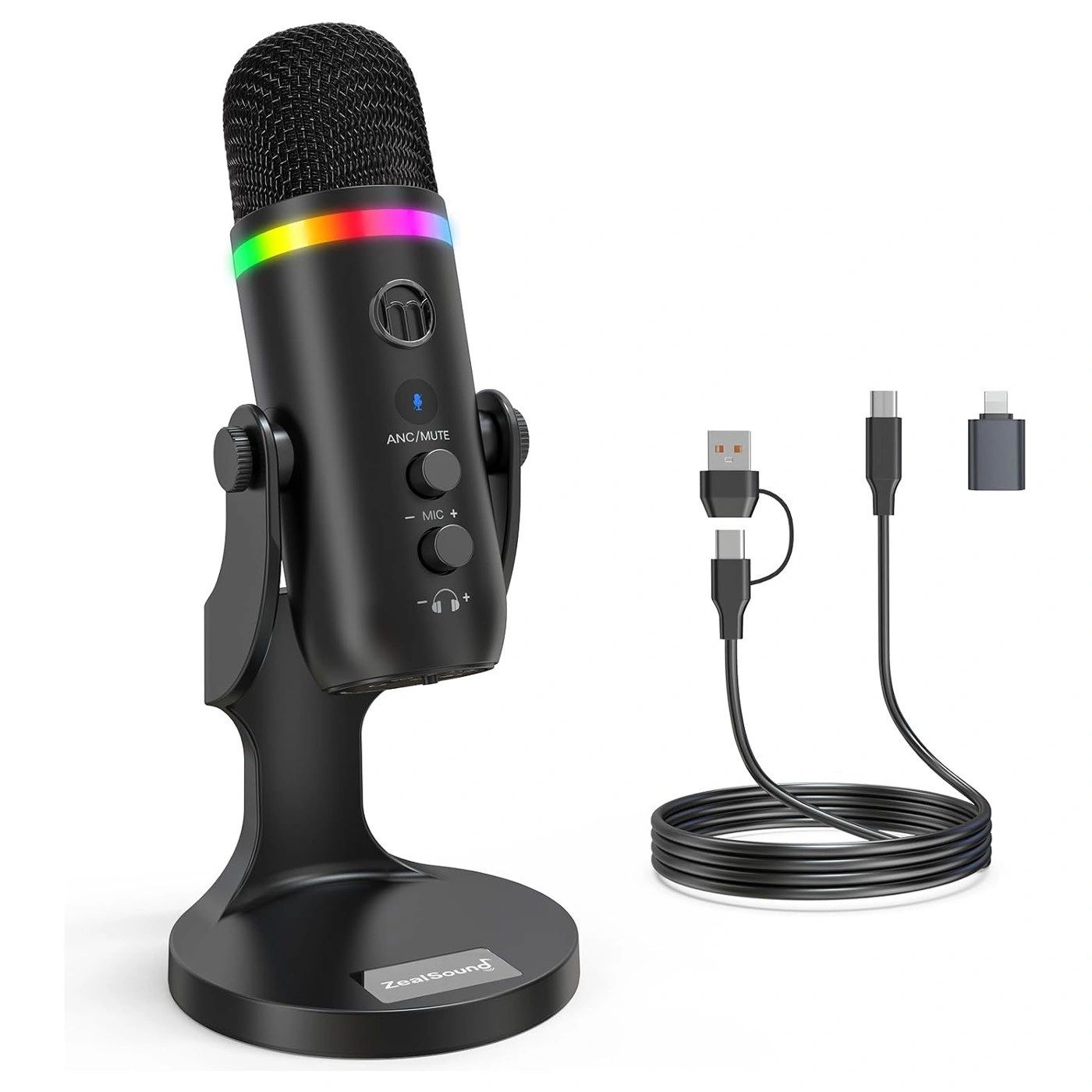 Micrófono ZealSound K66 RGB