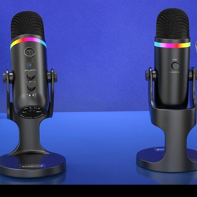 Micrófono ZealSound K66 RGB vista 3