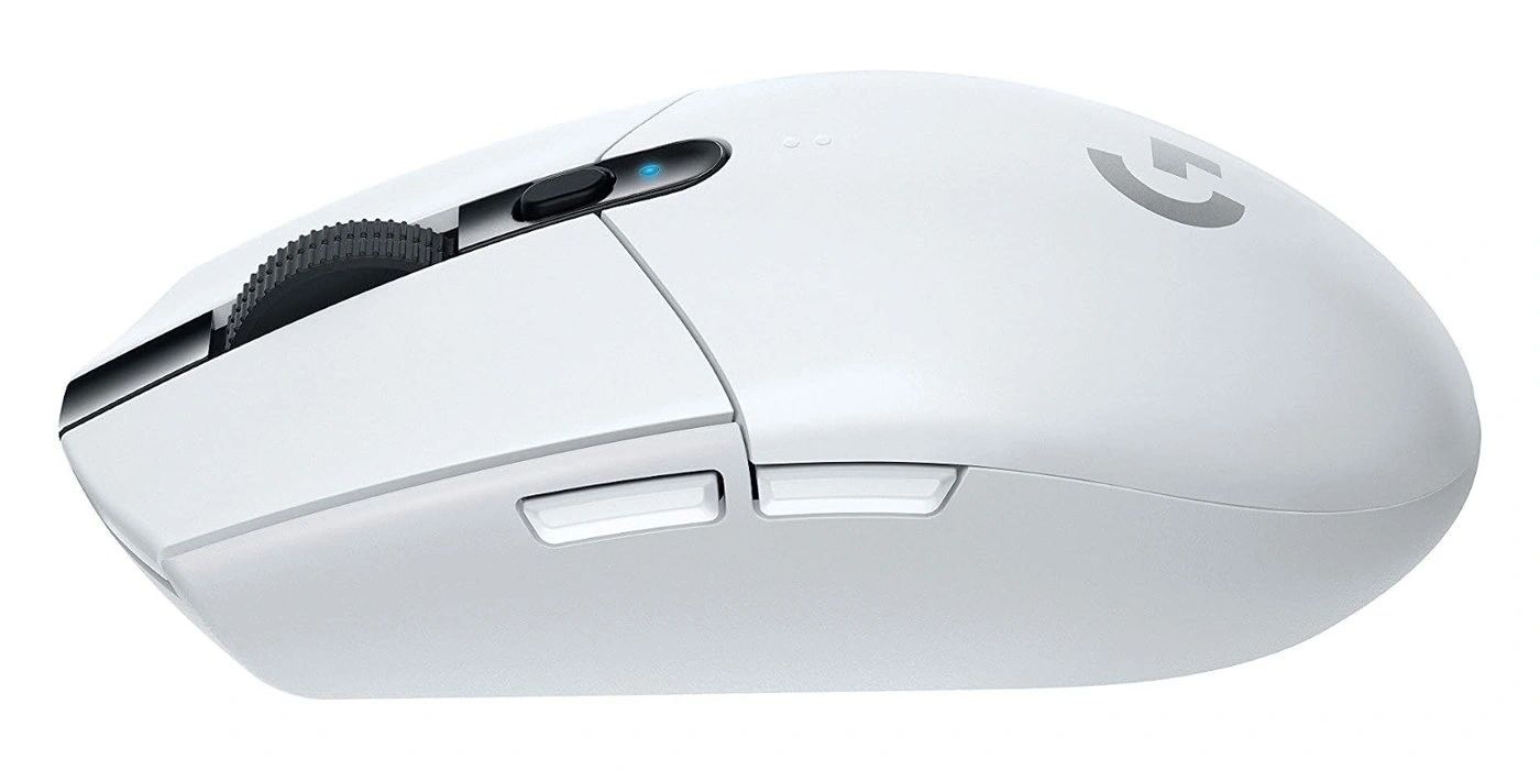 Mouse Gamer Logitech G305 Blanco vista 5