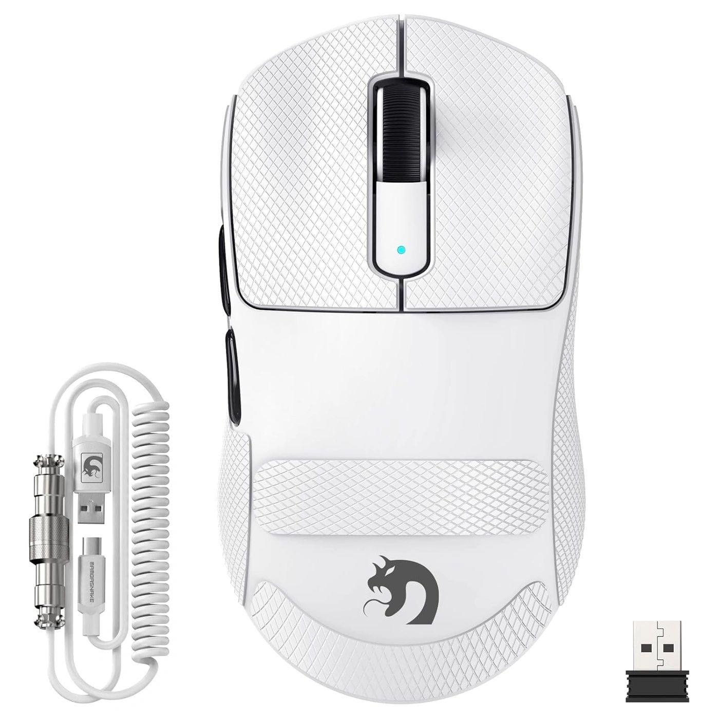 Mouse Gamer Mambasnake M3 Blanco