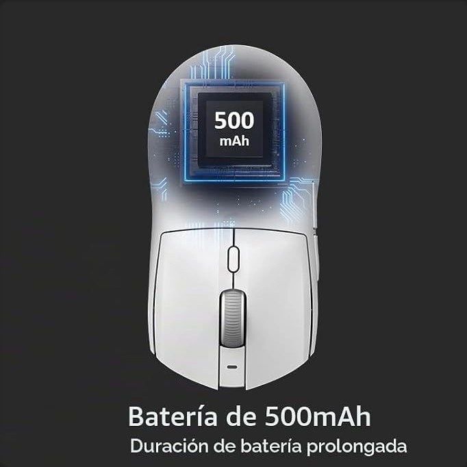 Mouse Gamer AJAZZ AJ139 V2 MC Blanco vista 4