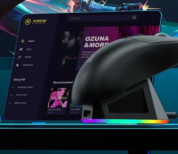 Mouse Gamer SOLAKAKA SM820 Negro vista 6