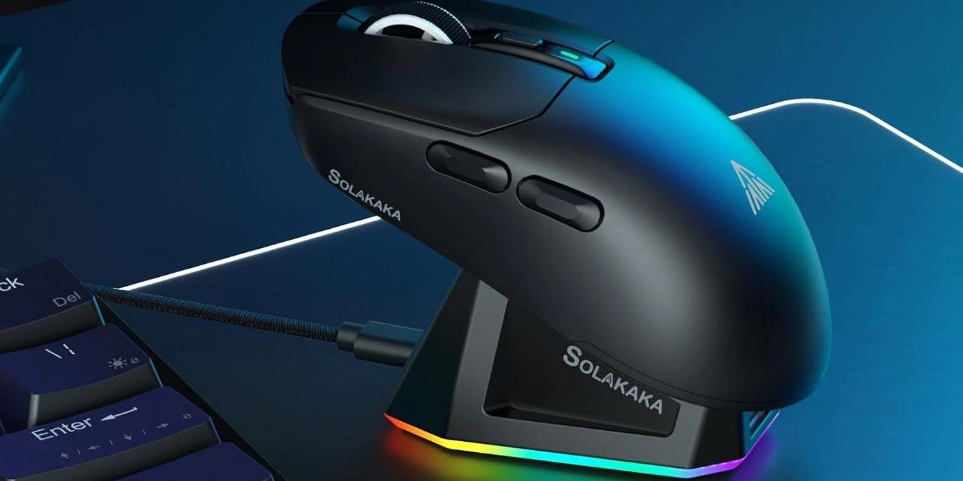 Mouse Gamer SOLAKAKA SM820 Negro vista 7