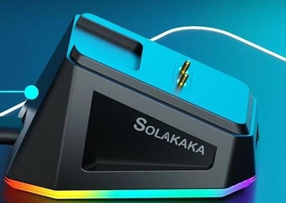 Mouse Gamer SOLAKAKA SM820 Negro vista 2