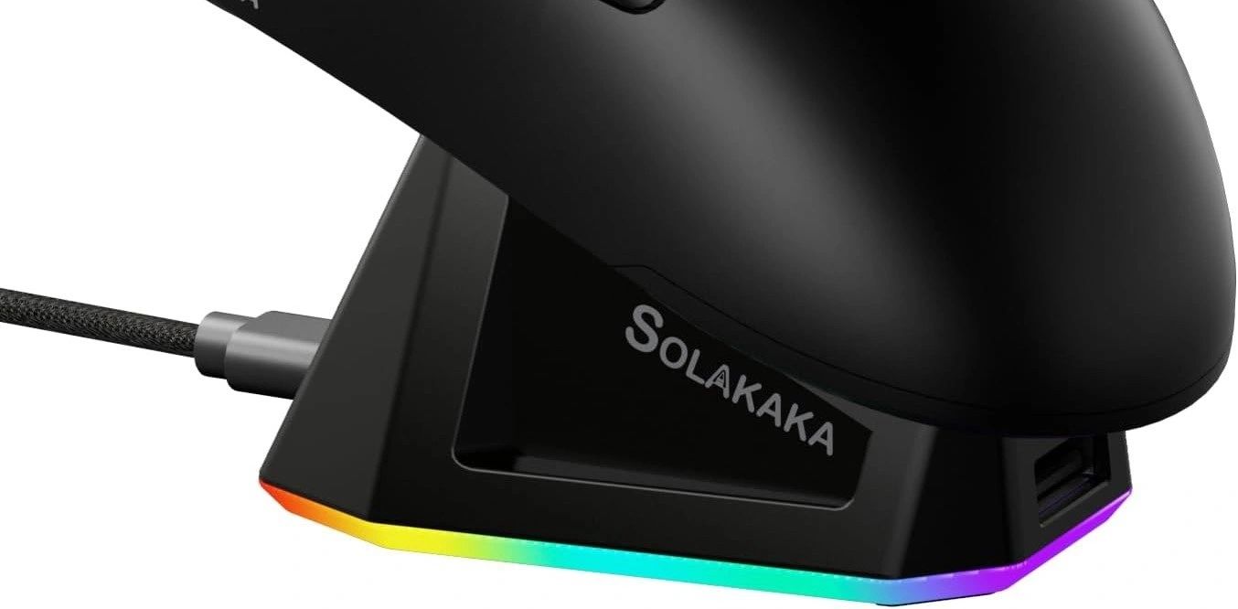 Mouse Gamer SOLAKAKA SM820 Negro