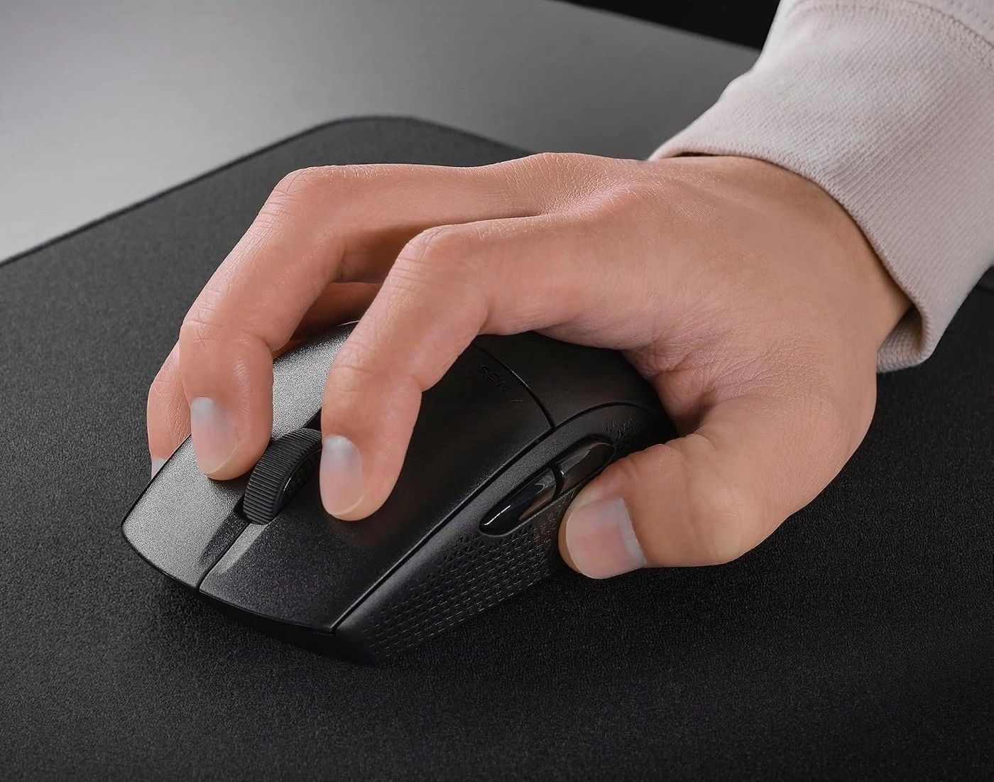 Mouse Gamer CORSAIR M55 Wireless Negro vista 3