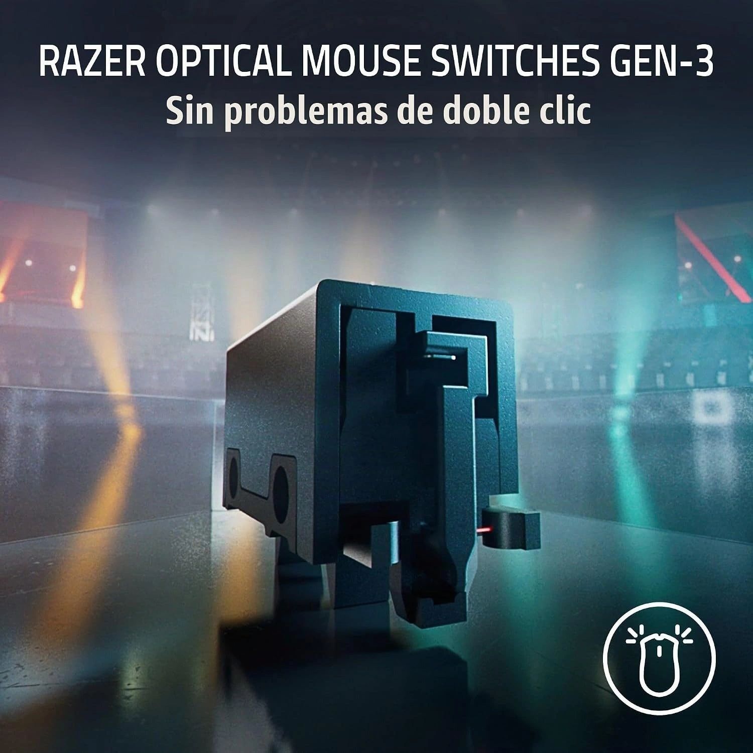 Mouse Gamer Razer DeathAdder V3 Pro Negro vista 6