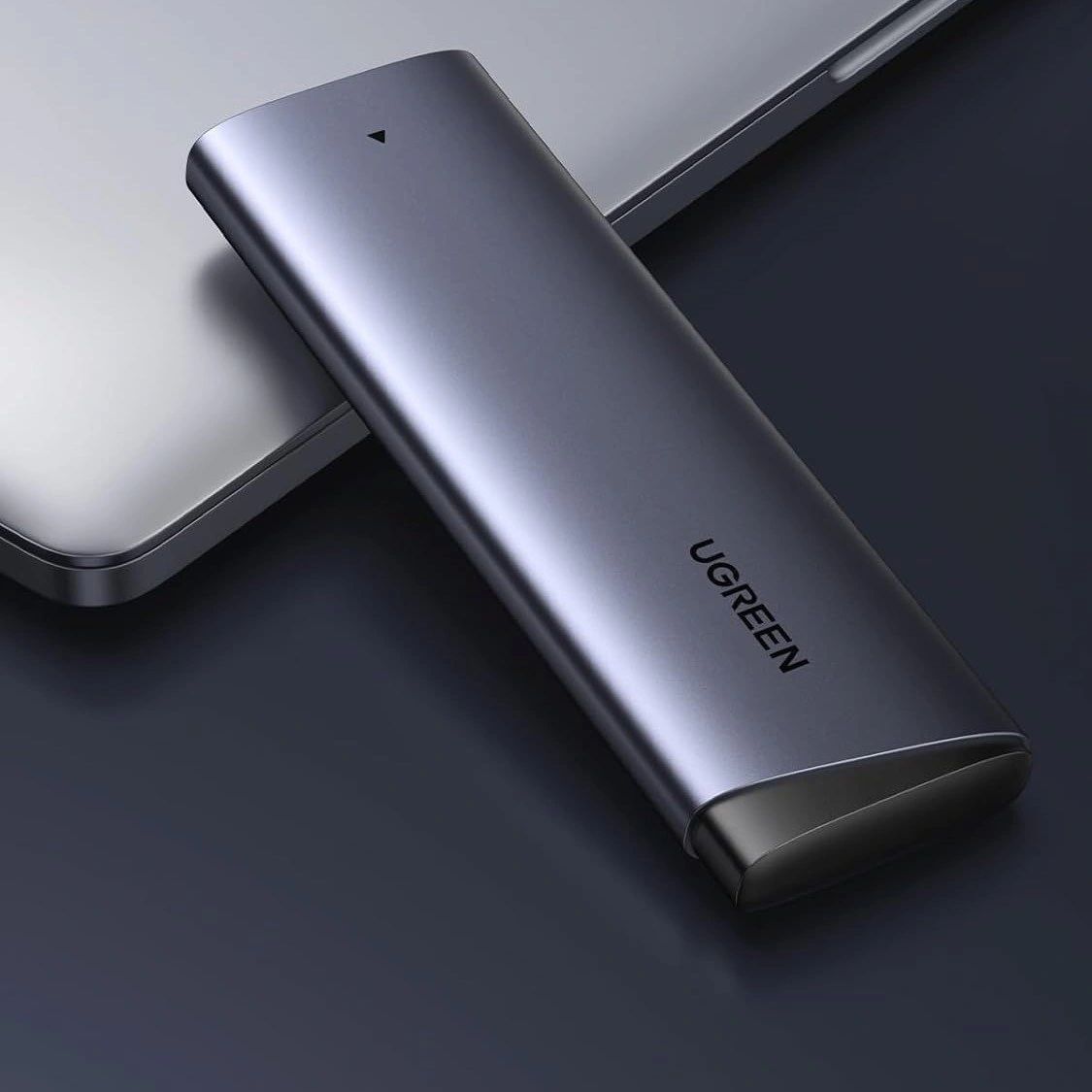 Carcasa SSD UGREEN M.2 NVMe Aluminio vista 6