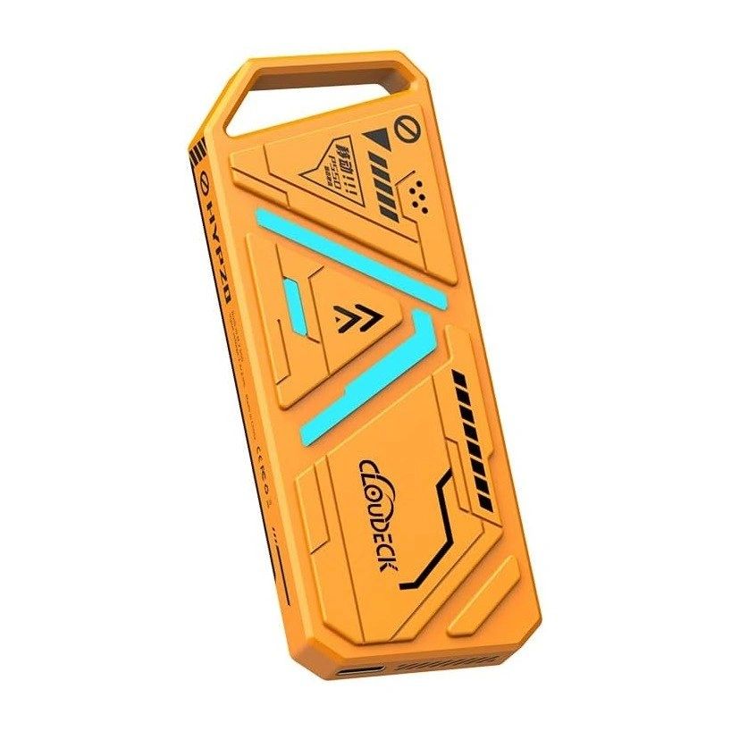 Carcasa SSD CLOUDECK RGB Naranja
