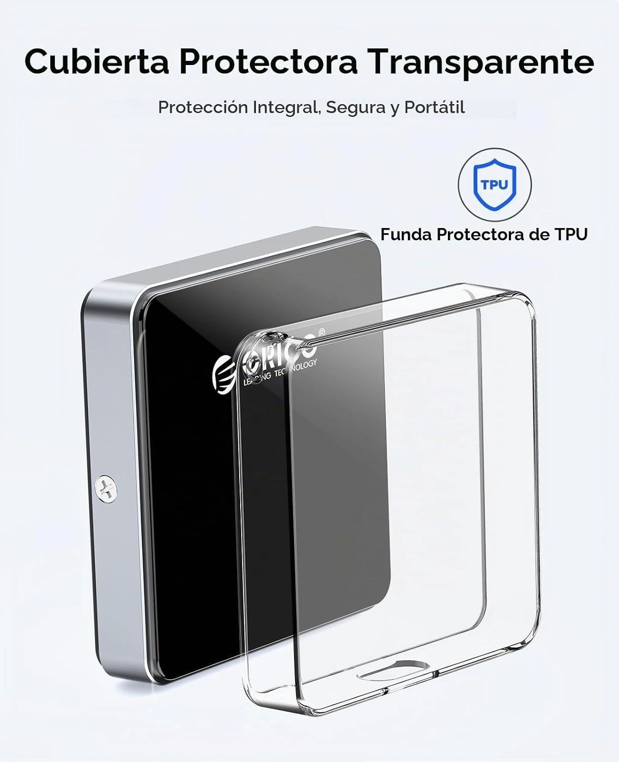 Carcasa SSD Magnética ORICO para Celular vista 2