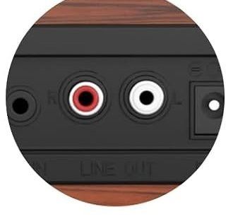 Tocadiscos Madera 2 en 1 USB vista 6