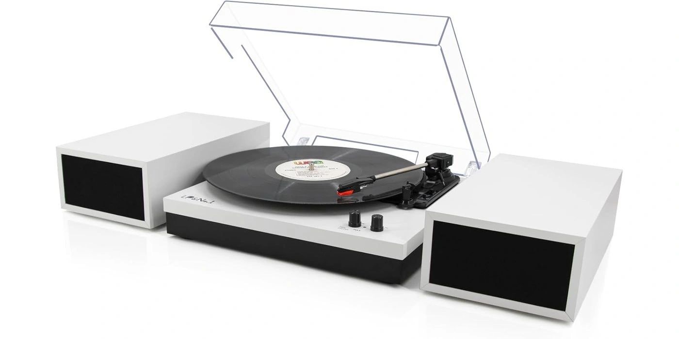Tocadiscos LP&No.1 Blanco