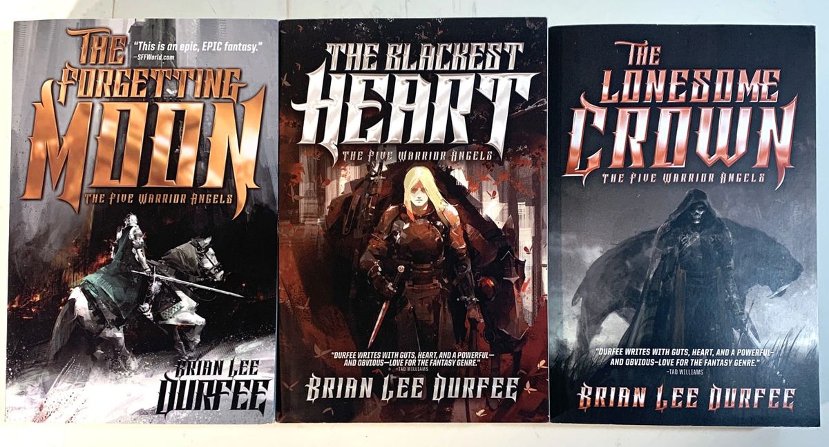 Complete The Five Warrior Angels Trilogy by Brian Lee Durfee 2016-2022