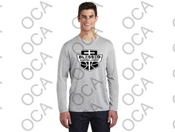 Sport-Tek ® Long Sleeve PosiCharge ® Electric Heather Tee 