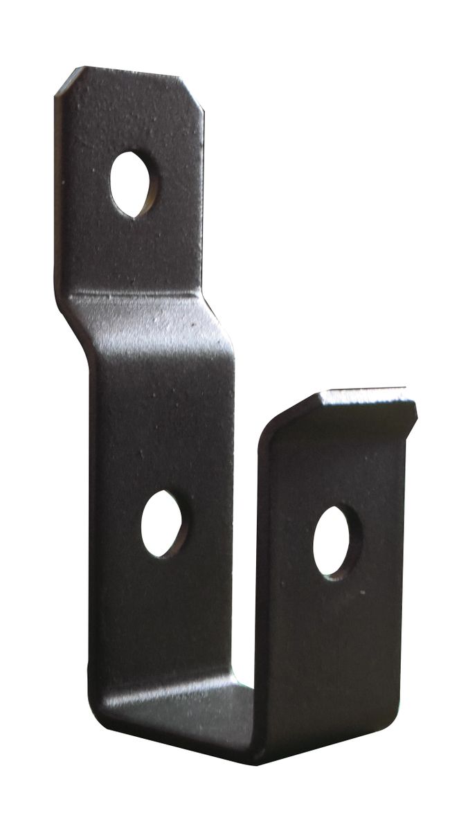 1, Black Powder Coated, "Stratton Deck Bracket", *free shipping only in
