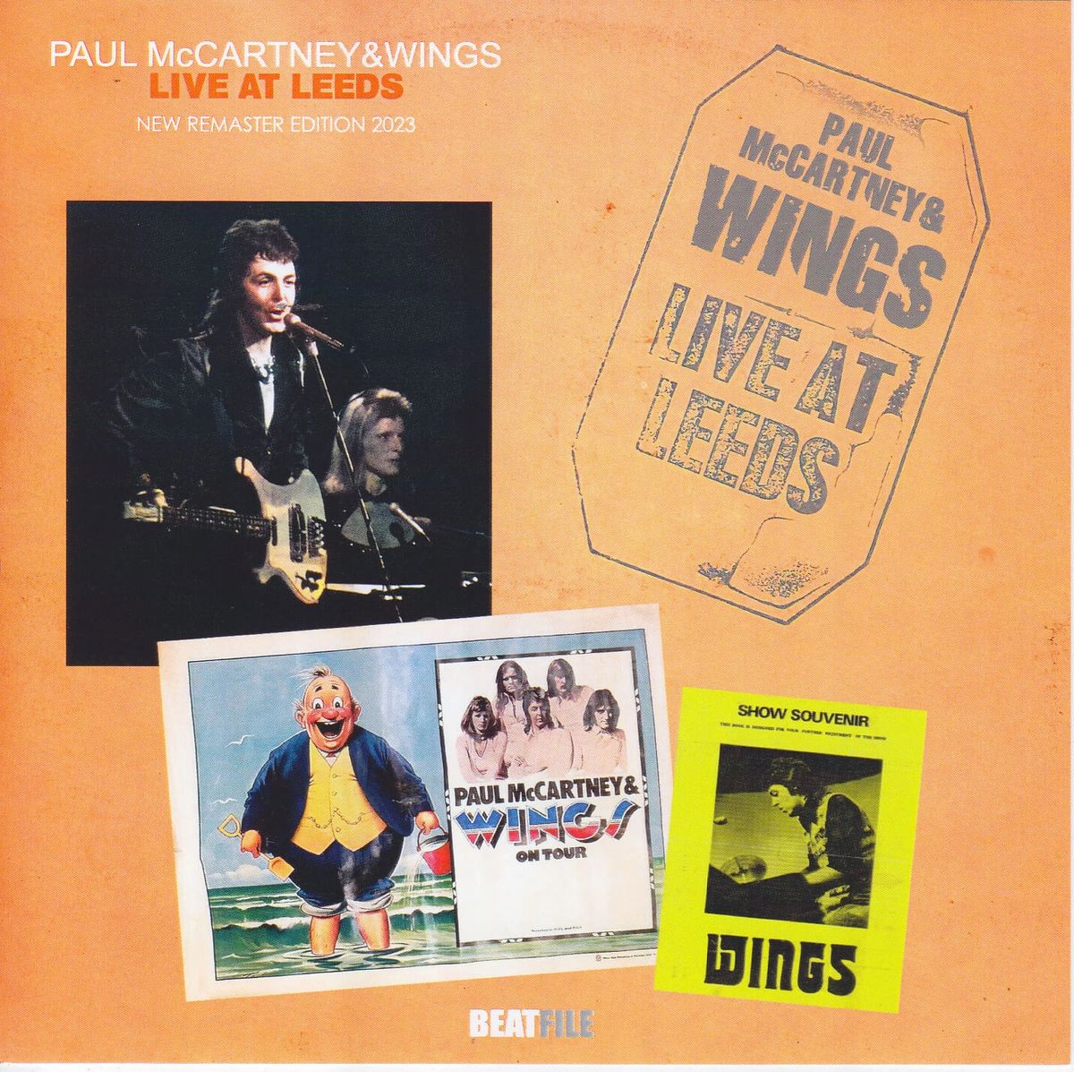 PAUL McCARTNEY & WINGS LIVE AT LEEDS 1973 2023 REMASTER