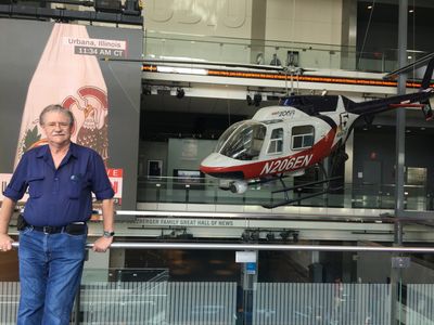 Marc Phillip Yablonka at the Newseum, Washington D.C.