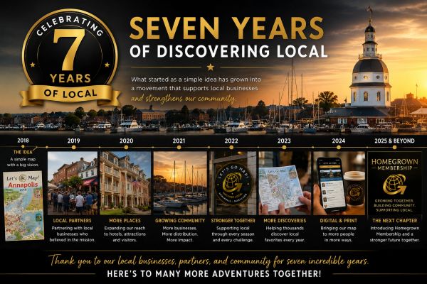 Celebrating seven years of discovering and supporting local businesses and community.