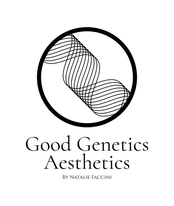 Good Genetics Aesthetics by Natalie Faccini Logo